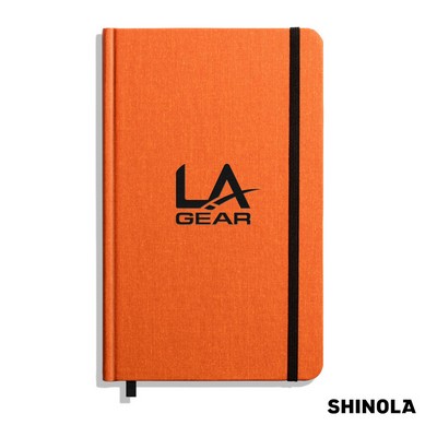 Shinola® HardCover Journal - (M) 5¼"x8¼" Orange