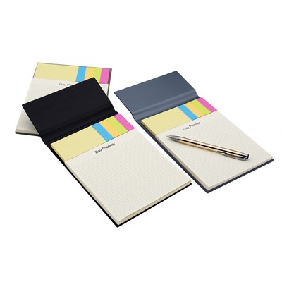 Multi-Functional Notebook With Sticky Notes And Flags