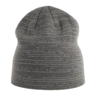 Atlantis Headwear Shine Sustainable Reflective Beanie (Embroidery)