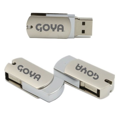 512MB Swivel Fast USB Drive with Keyring