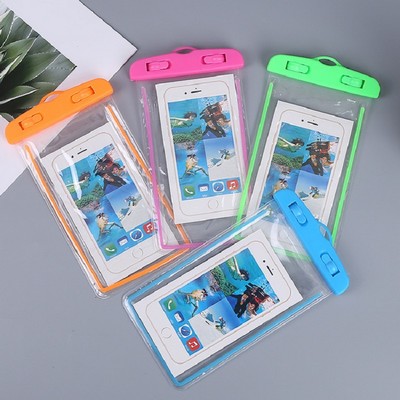 Floatable Luminous Function Waterproof Case Phone Dry Bag