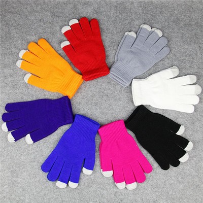 Knitted Touch Screen Gloves