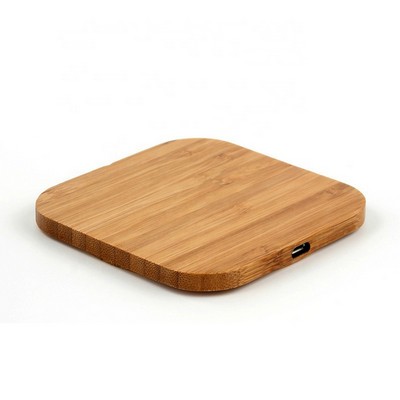 Wireless Slim Wood Charger