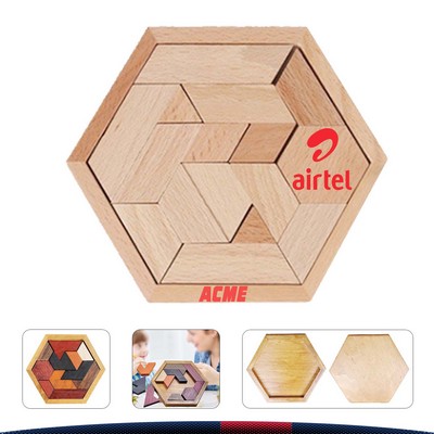 Wooden Brain Teaser Puzzles