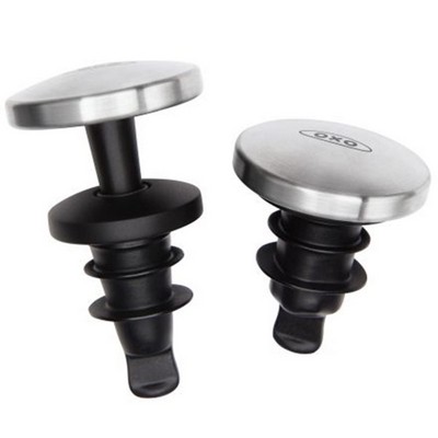 OXO Steel Expanding Wine Stoppers