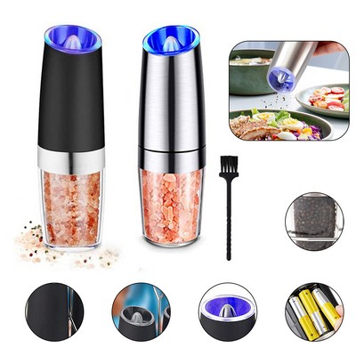 Gravity Electric Salt and Pepper Grinder Set Battery