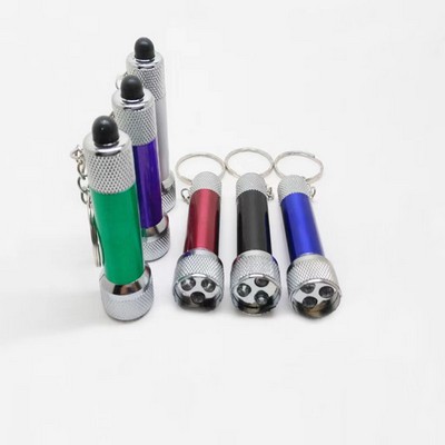 LED flashlight keychain