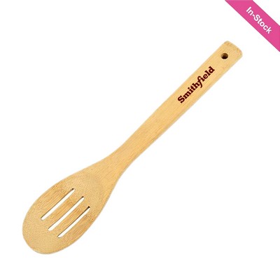 Bamboo Slotted Spoon 12"