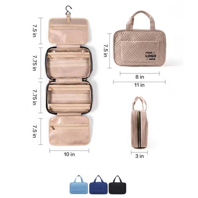 Foldable Hanging Waterproof Handheld Toiletry Bag