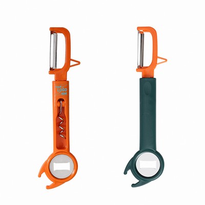 Multifunctional Fruit and Vegetable Peeler with Bottle Opener