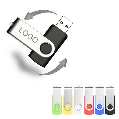 8Gb Swivel Usb 2.0 Flash Drive