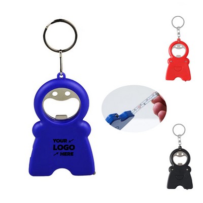 Bottle Opener Key Chain With LED Light