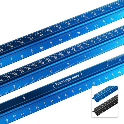 Aluminum Triangular Scale Ruler