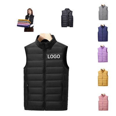 Unisex Puffer Vest For Winter