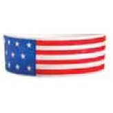 American Flag Band Tyvek Wristband (Pre-Printed)