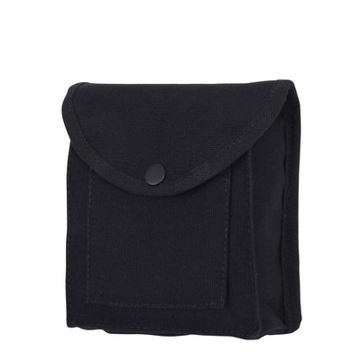 Black Canvas Utility Pouch