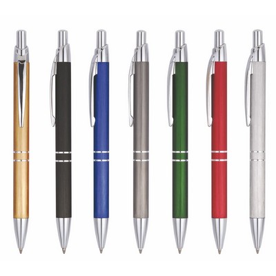 Aluminum Click Ballpoint Pen