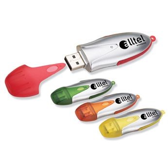 16 GB Jupiter USB Flash Drive w/Key Chain