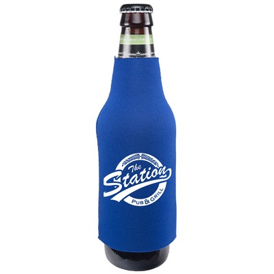 Pull Over Bottle Cooler - One Sided Imprint