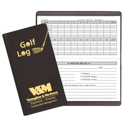 Golf Log w/ Continental Cover