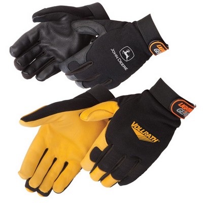 Premium Grain Deerskin Palm Mechanic Glove