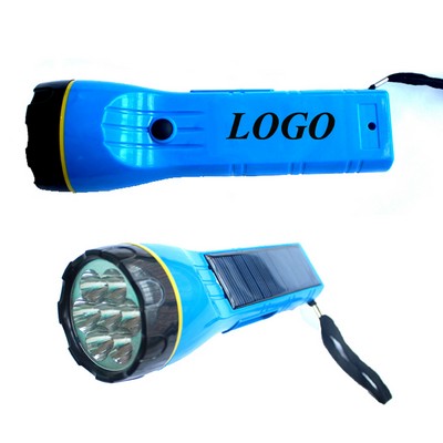 Solar LED Flashlight