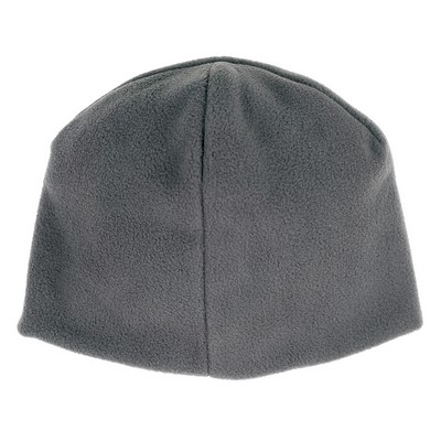 Charcoal Grey Fleece Beanie