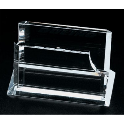 Crystal Business Card Holder