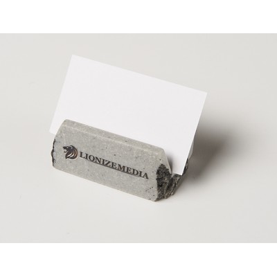 Chiseled Business Card Holder