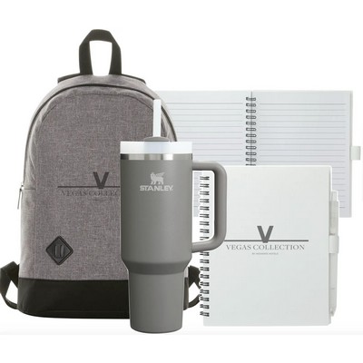 Stanley Tumbler with Journal & Backpack