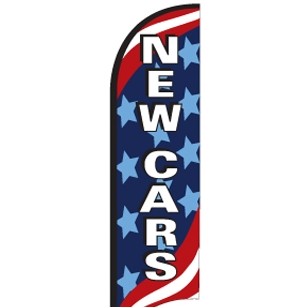 11' Street Talker Replacement Feather Flag (New Cars)