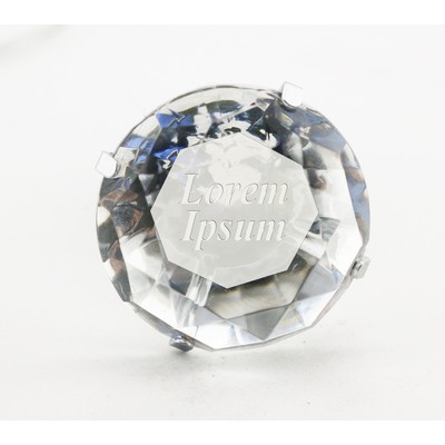 White Crystal Gem Bottle Stopper