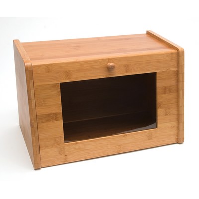 Bamboo Bread Box w/ Window