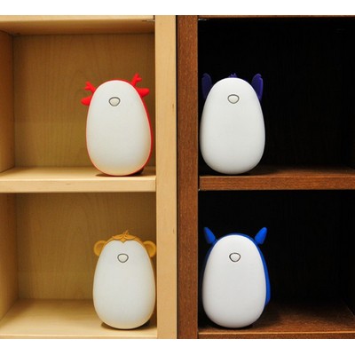 3800 mAh Cute Egg Shaped Hand Warmer/Power Bank