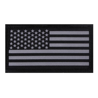 Reflective Flag Patch w/ Hook