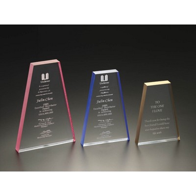 6" Color-Edge Trapezoid Award