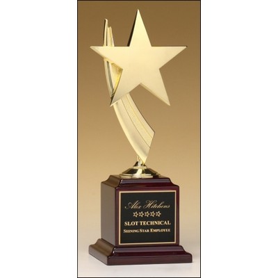 Star Award w/Rosewood Base (13")