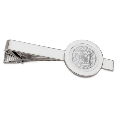 Silver Tone Tie Bar