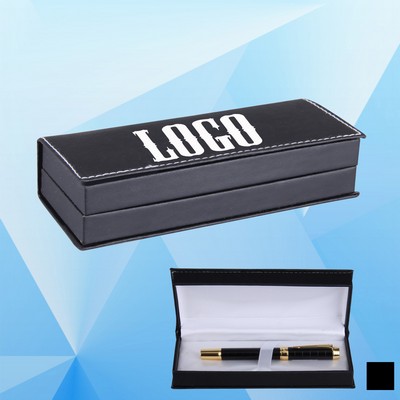 Pen Box with Elegant Stitching