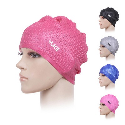 Silicone Swimming Cap for Long/Curly/Braids Hair