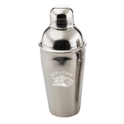 16 Oz. Stainless Steel Three-piece Shaker