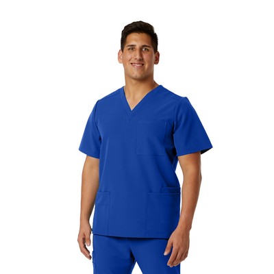 Mens WYND Multi-Pocket Scrub Top