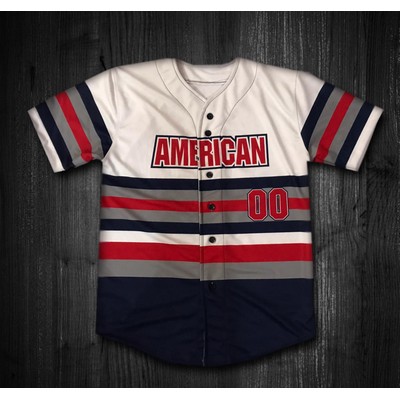 Dye Sublimated Baseball Jersey