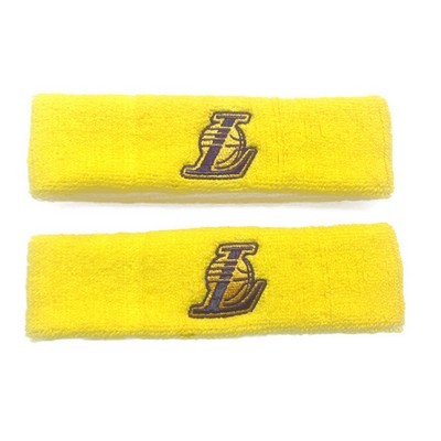 Customized Sports Headband Quick Dry Cotton Sweatband