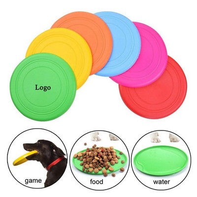 Pet Silicone Frisbee