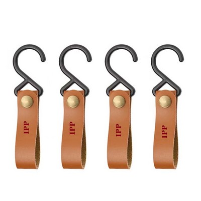 PU Leather Hanging Strap Hook