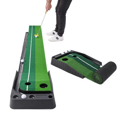 Indoor Golf Putting Green Set