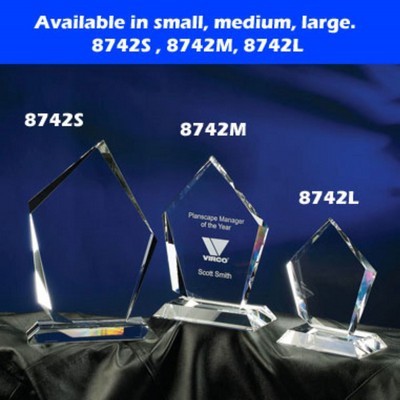 Summit Optic Crystal Award -Large