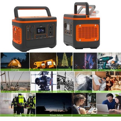 Portable 600W Power Station w/PD 65W Quick Charge