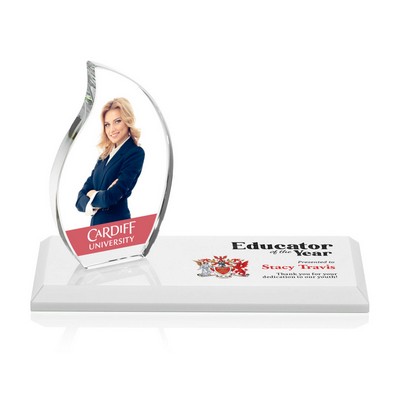 VividPrint™ Award - Northam Flame/White 3"x7"